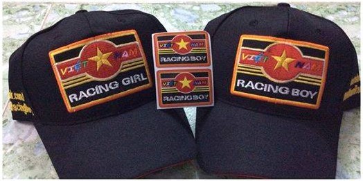 Nón VietNam Racing Boy - VietNam Racing Girl (SP COMBO)